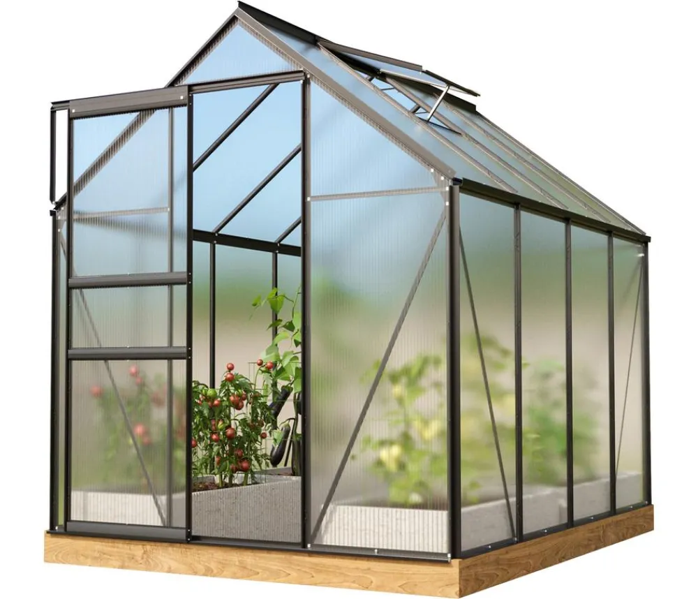 Vitavia Gewächshäuser - Gewächshaus Primus 3800, HKP Silber