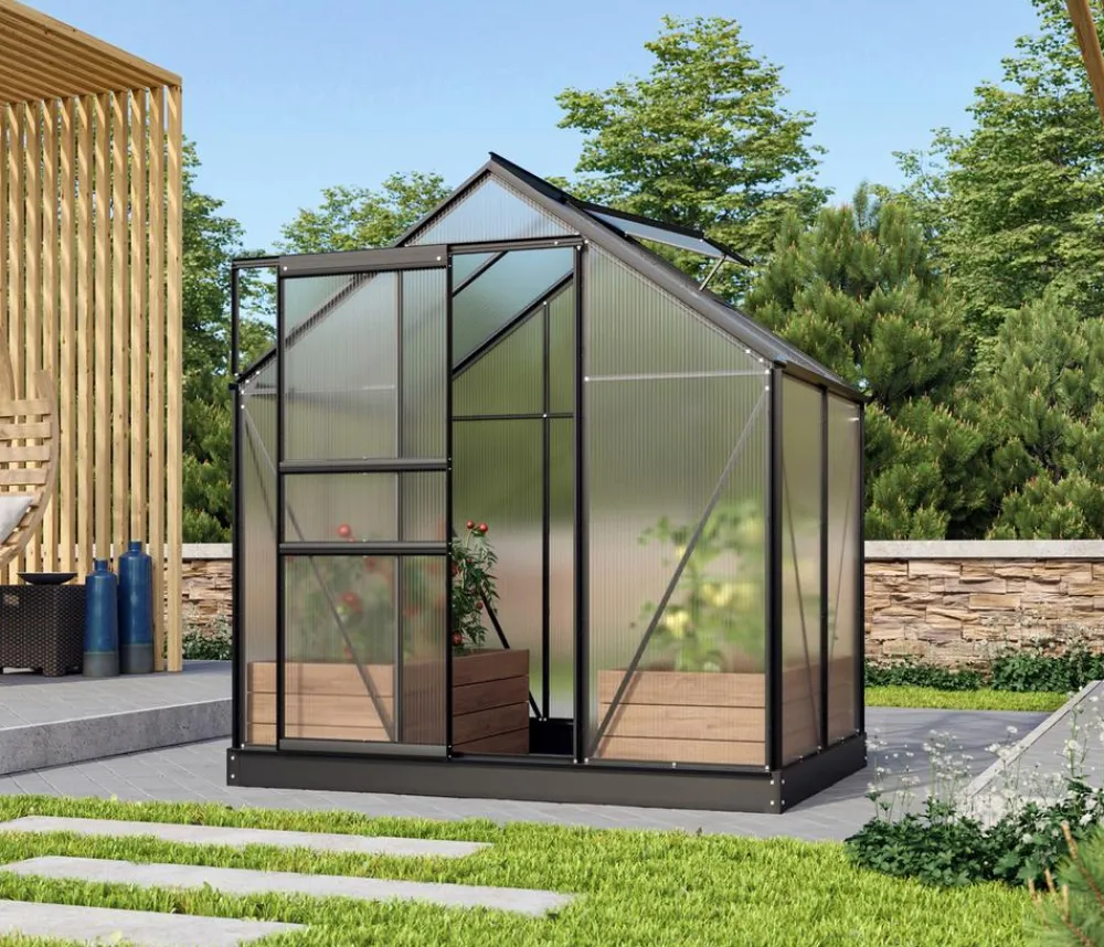 Vitavia Gewächshäuser > Gewächshaus Primus 2500, HKP