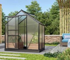 Vitavia Gewächshäuser - Gewächshaus Primus 2500, HKP Schwarz