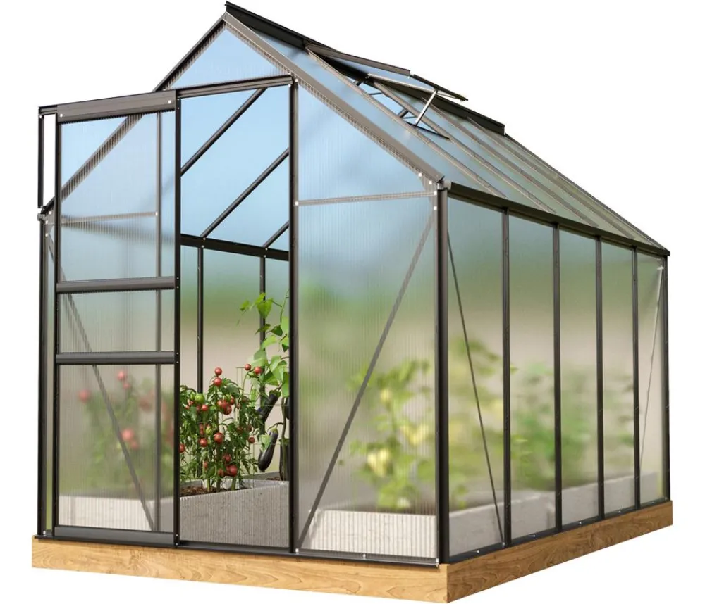 Vitavia Gewächshäuser - Gewächshaus Primus 6200, HKP Schwarz