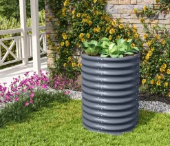 Vitavia Hochbeete & Frühbeete - Hochbeet Faunus 1 Dunkelgrau