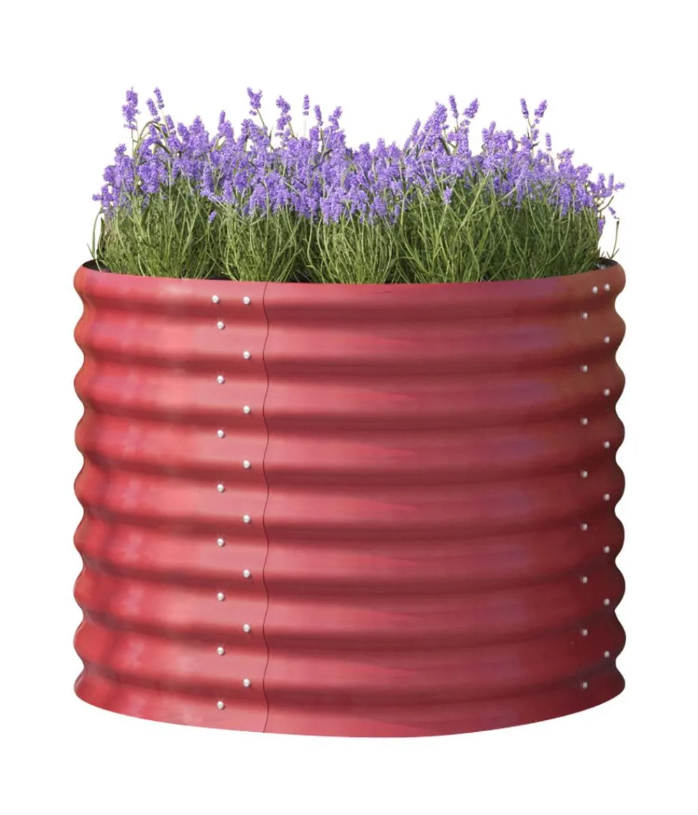 Vitavia Hochbeete & Frühbeete - Hochbeet Faunus 1 Dunkelrot