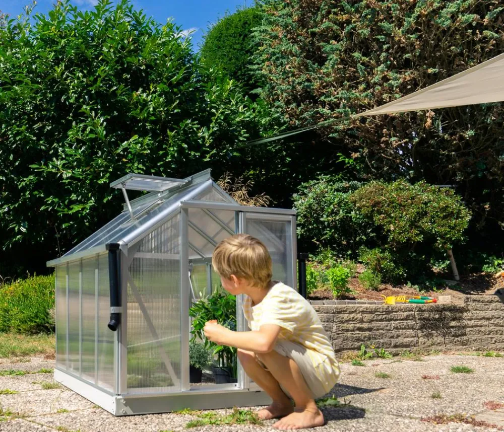 Vitavia Gewächshäuser > Minigewächshaus Merlin, ca. B80/H106,50/T111 cm