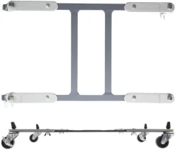 Wagner Rolluntersetzer - Multi Roller Suncity, ca. B30/H5,9/T66 cm Grau