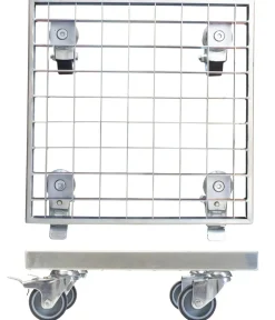 Wagner Pflanzenroller, ca. B29/H9,5/T29 cm Silber Hot