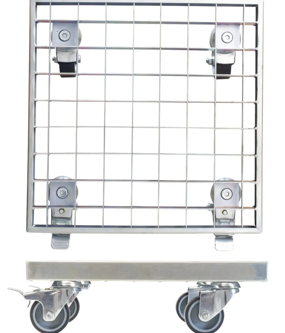 Wagner Pflanzenroller, ca. B29/H9,5/T29 cm Silber Hot