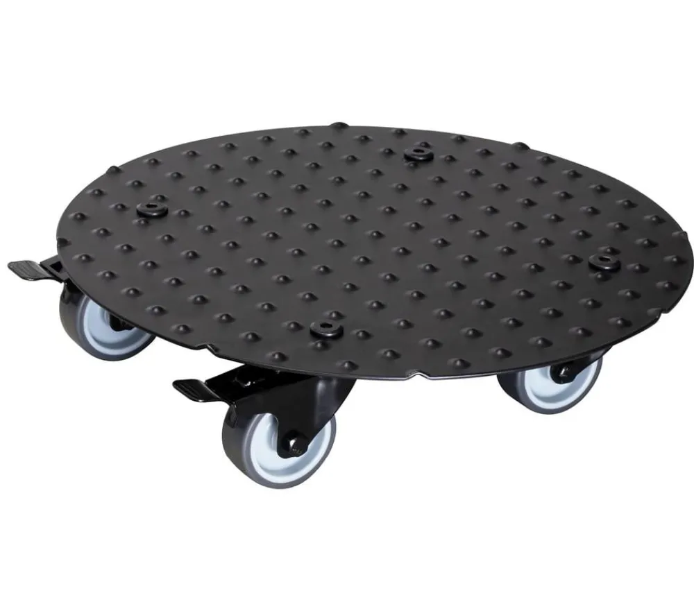 Wagner Rolluntersetzer - Pflanzenroller, ca. Ø30/H7 cm Schwarz