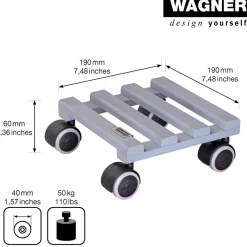 Wagner Rolluntersetzer > Pflanzenroller Creo, Ø 19 cm
