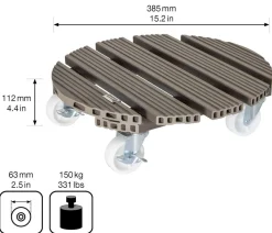 Wagner Rolluntersetzer > Pflanzroller, Ø 38 cm