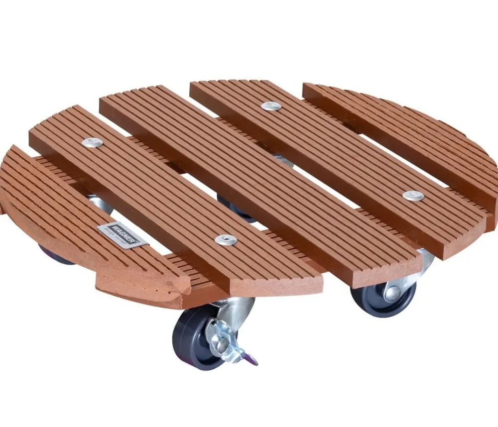 Wagner Rolluntersetzer - Pflanzroller, Ø 29 cm Hellbraun