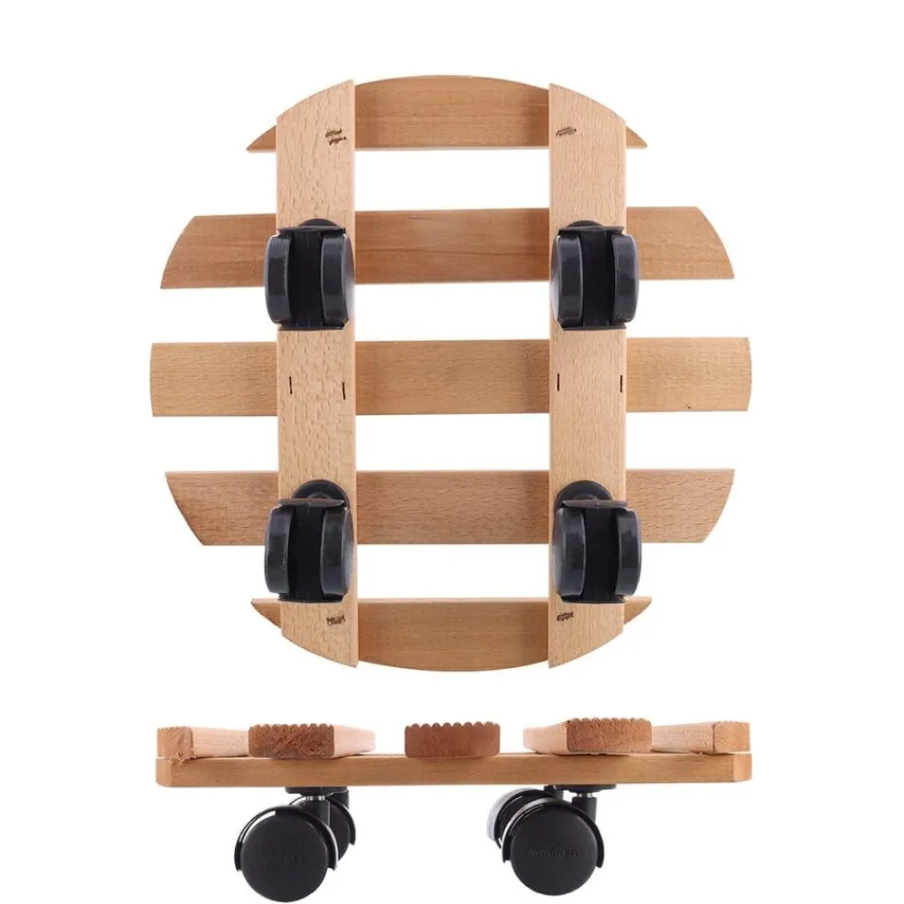 Wagner Pflanzroller Country, Ø 30 cm Hellbraun Clearance