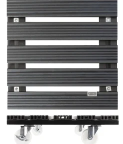 Wagner WPC-Pflanzenroller, anthrazit, ca. B38/H11/T38 cm Dunkelgrau