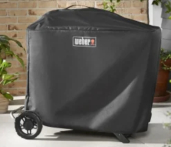 Weber Abdeckhaube Premium für Traveler, ca. B56/H100/T144 cm Schwarz New