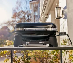 Weber Elektrogrill Lumin, ca. B66/H30,5/T48,5 cm Schwarz