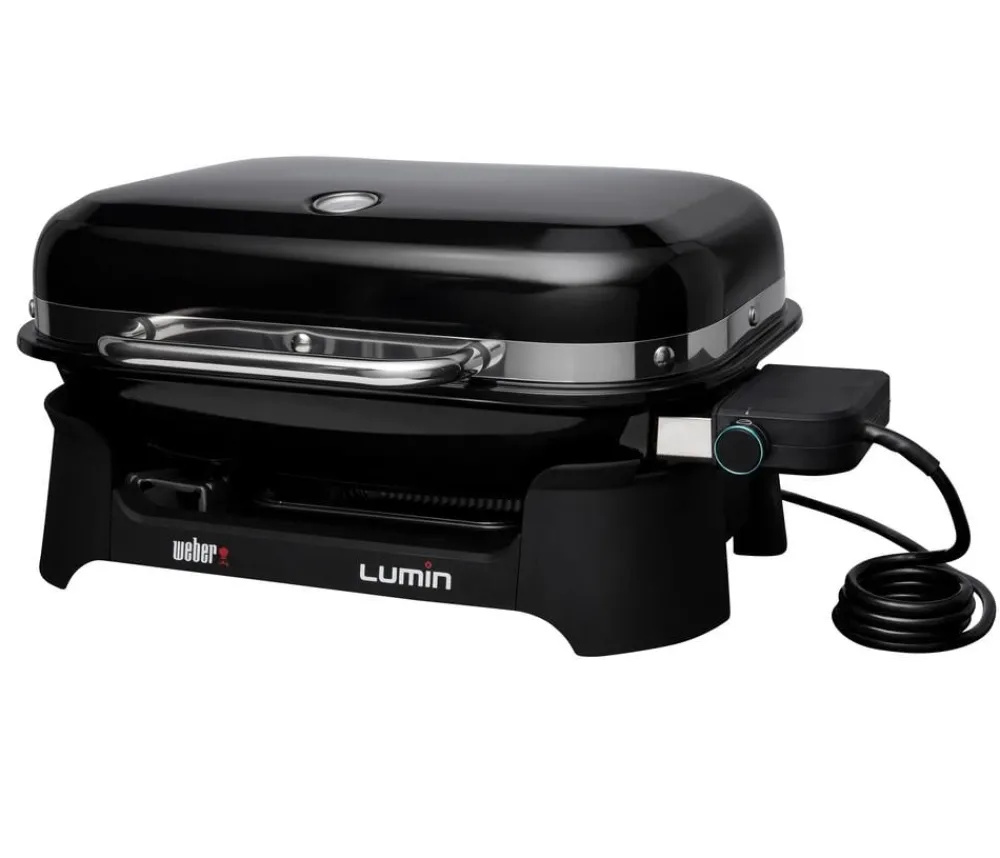 Weber Elektrogrill Lumin, ca. B66/H30,5/T48,5 cm Schwarz