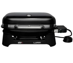Weber Elektrogrill Lumin, ca. B66/H30,5/T48,5 cm Schwarz