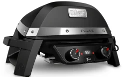 Weber Elektrogrill Pulse 2000 Black Schwarz Discount
