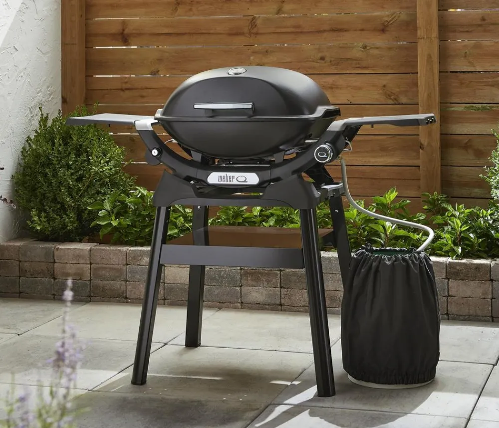 Weber Gasgrill Q2200N mit Stand, ca. B126/H102/T52 cm Schwarz Hot