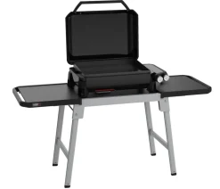 Weber Gasgrills - Gasgrill SLATE GP 56 cm Premium Plancha, inkl. klappbarer Grilltisch Schwarz