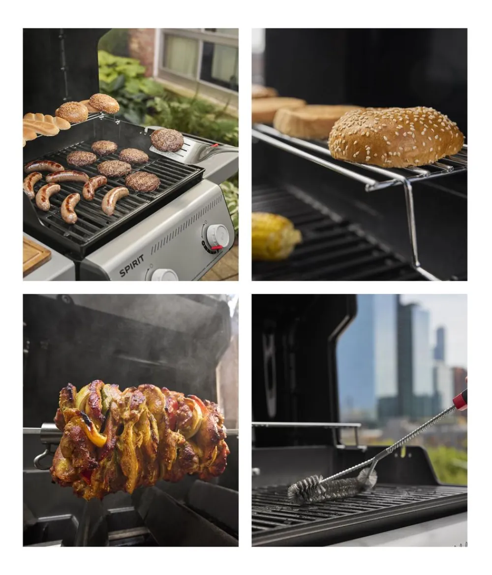 Weber Gasgrill SPIRIT E-210, ca. B123/H117/T67,5 cm Schwarz Clearance