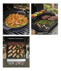 Weber Gasgrills - Gasgrill Spirit E-335 GBS, ca. B123/H117/T67,5 cm Schwarz