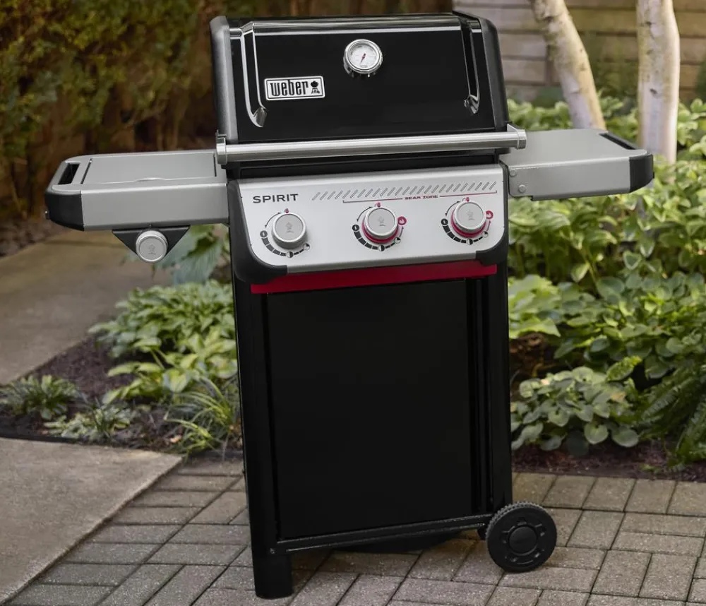 Weber Gasgrills - Gasgrill Spirit E-335 GBS, ca. B123/H117/T67,5 cm Schwarz