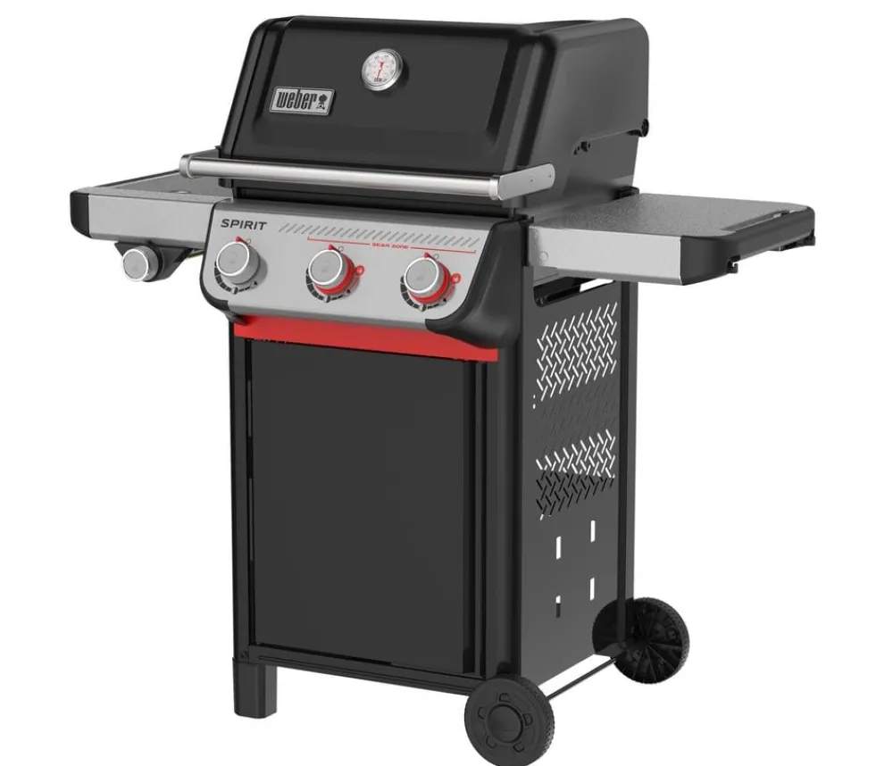 Weber Gasgrills - Gasgrill Spirit E-335 GBS, ca. B123/H117/T67,5 cm Schwarz