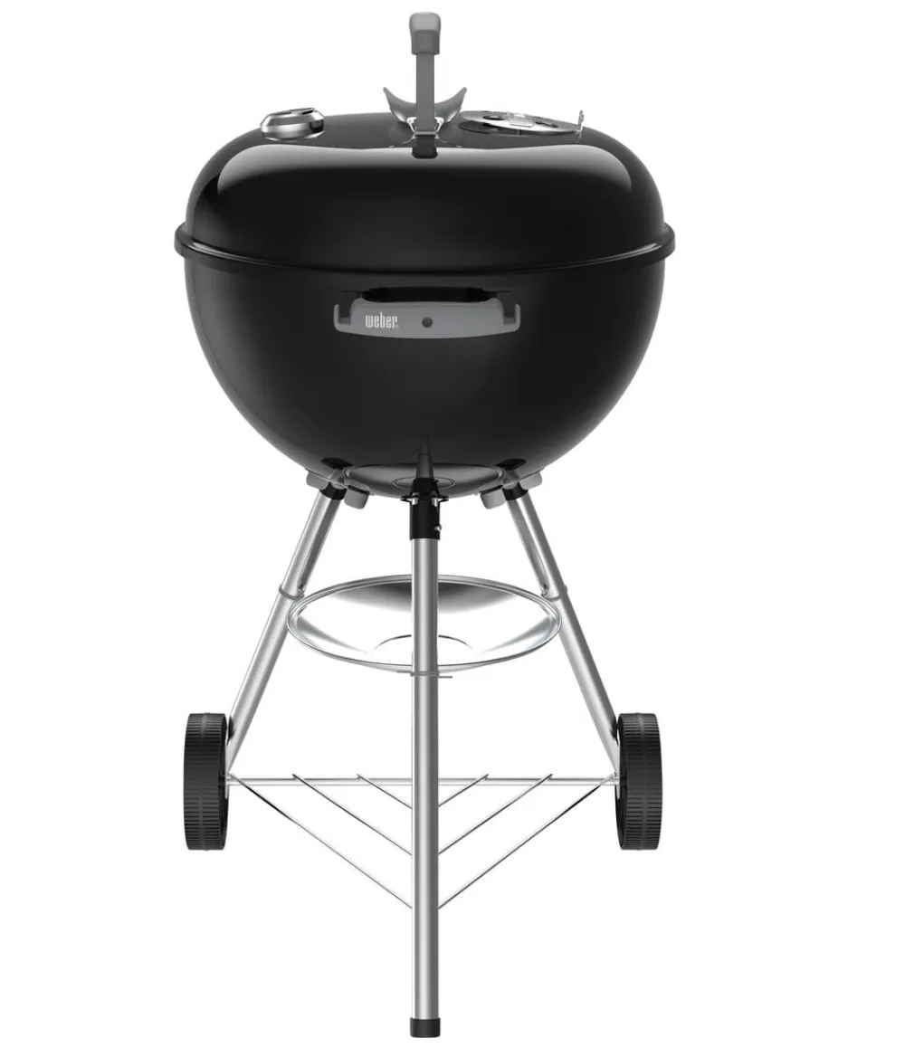 Weber Stand- & Kugelgrills|Holzkohlegrills - Holzkohlegrill Bar-B Kettle, ca. B54/H31/T58 cm Schwarz