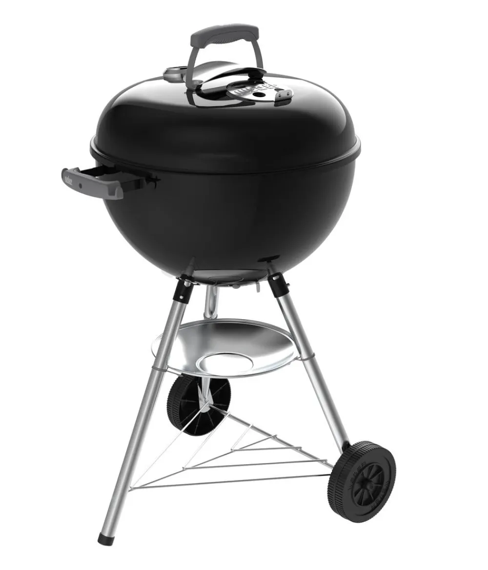 Weber Stand- & Kugelgrills|Holzkohlegrills - Holzkohlegrill Bar-B Kettle, ca. B54/H31/T58 cm Schwarz