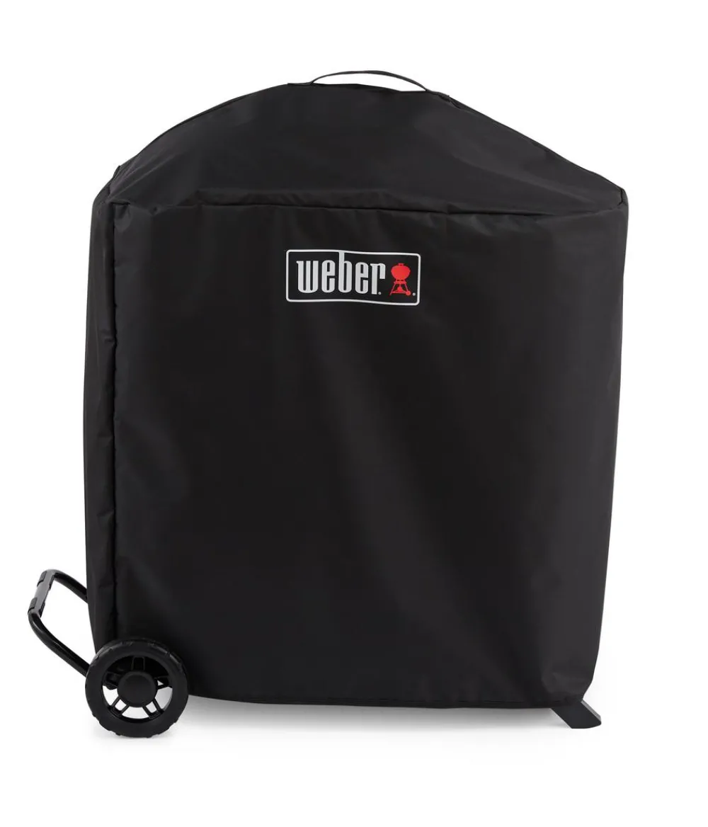 Weber Grillabdeckungen - Premium Abdeckhaube für Traveler Compact Schwarz