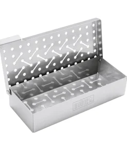 Weber Räucherbox Universal, ca. B11,9/H5/T24,6 cm Silber Best