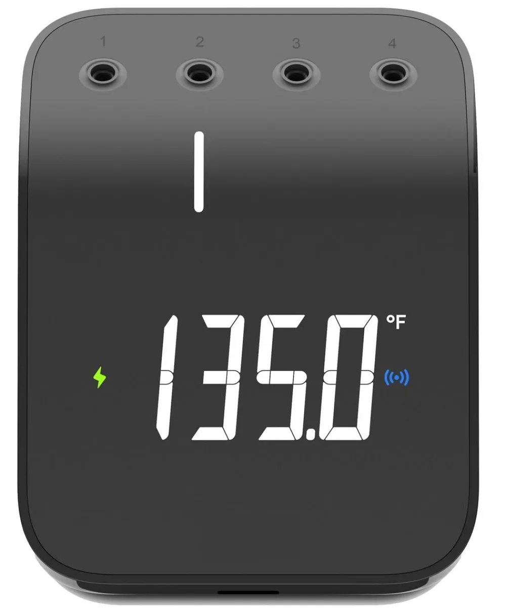 Weber Thermometer Connect Smart Grilling Hub Schwarz Hot