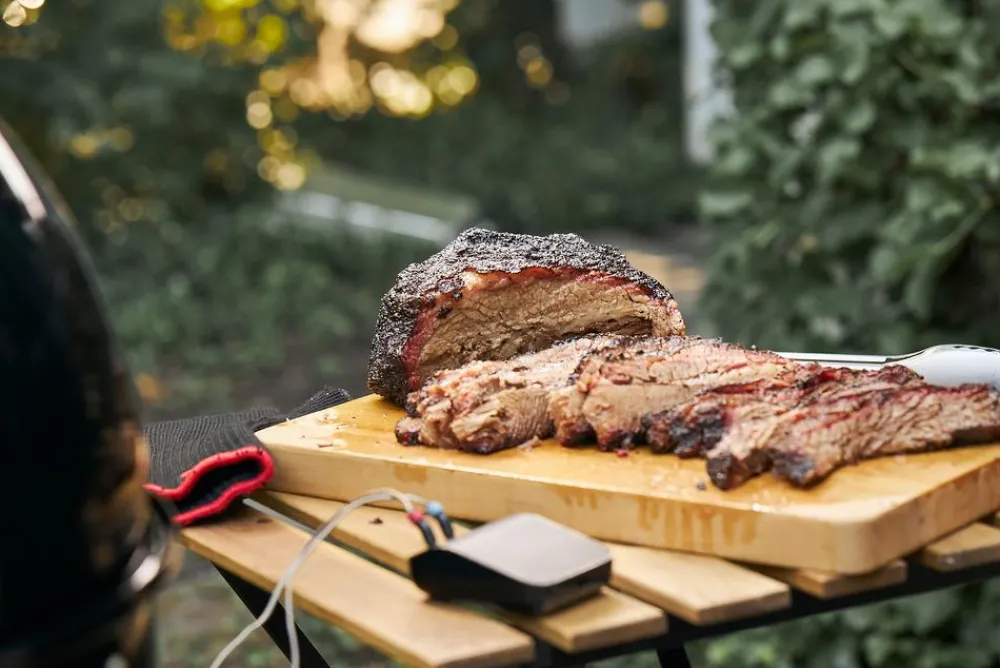 Weber Thermometer Connect Smart Grilling Hub Schwarz Hot
