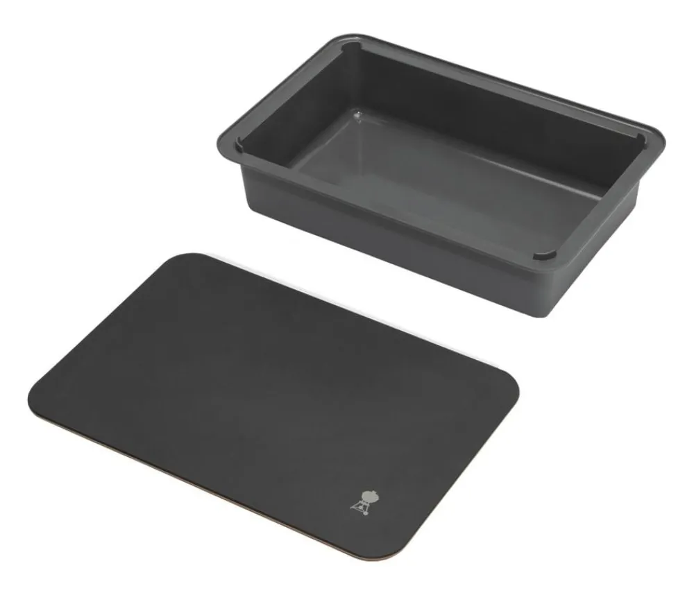 Weber Grillzubehör > WORKS Box und Schneidebrett, ca. B36/H2/T24 cm, 2-teilig