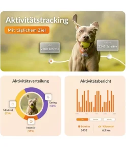 Weenect Mehr Hundezubehör - XS GPS-Tracker für Hunde, ca. B6,05/H2,45/T1,5 cm Weiß