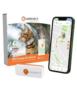 Weenect XS GPS-Tracker für Katzen, ca. B6,05/H2,45/T1,5 cm Weiß Best
