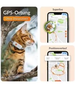 Weenect XS GPS-Tracker für Katzen, ca. B6,05/H2,45/T1,5 cm Weiß Best
