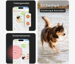 Weenect Mehr Transport & Unterwegs > XT GPS-Tracker für Hunde inkl. JK9 Halsband