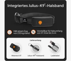 Weenect Mehr Transport & Unterwegs > XT GPS-Tracker für Hunde inkl. JK9 Halsband