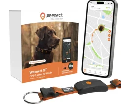 Weenect XT GPS-Tracker für Hunde inkl. JK9 Halsband Orange Discount