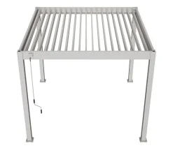 Weide Classic Pergola Alu-Stahl, ca. B300/H255/T300 cm Ivory Sand Discount