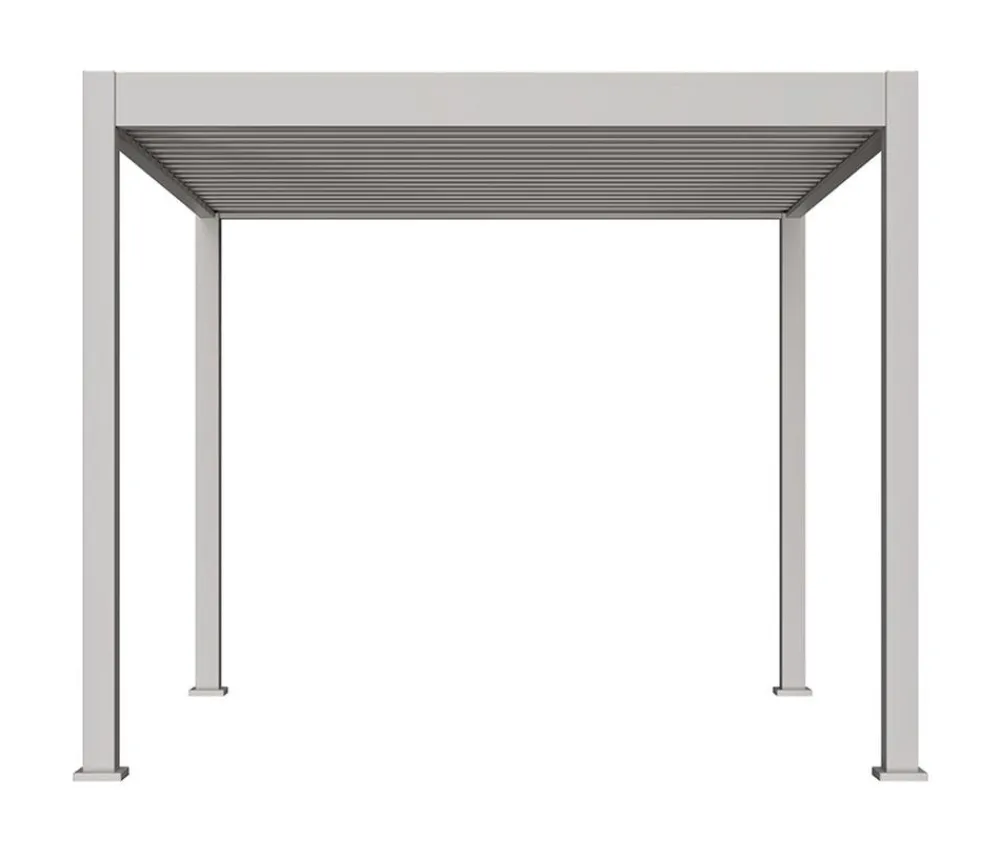 Weide Classic Pergola Alu-Stahl, ca. B300/H255/T300 cm Ivory Sand Discount
