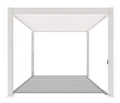 Weide Pergolen - Classic Pergola Alu-Stahl, ca. B300/H255/T300 cm Weiß