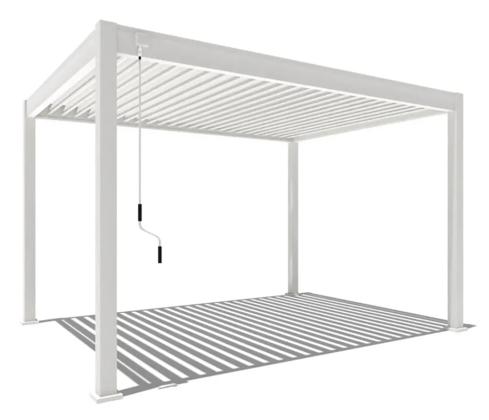 Weide Pergolen > Classic Pergola 3x4 Alu-Stahl, ca. B400/H255/T300 cm