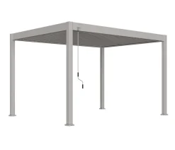 Weide Classic Pergola 3x4 Alu-Stahl, ca. B400/H255/T300 cm Ivory Sand Discount
