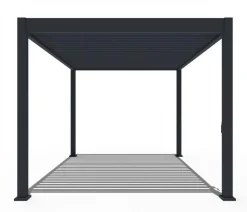 Weide Classic Pergola 3x3,6 Alu-Stahl, ca. B360/H255/T300 cm Anthrazit Clearance