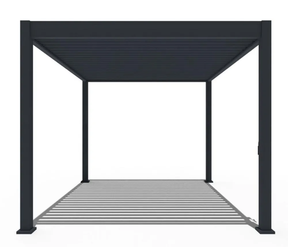 Weide Classic Pergola 3x3,6 Alu-Stahl, ca. B360/H255/T300 cm Anthrazit Clearance