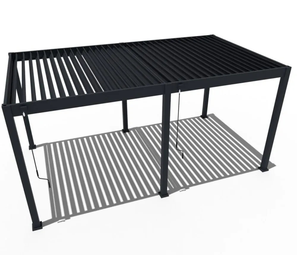 Weide Pergolen > Classic Pergola 3x5,3 Alu-Stahl, ca. B530/H255/T300 cm