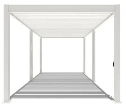 Weide Pergolen - Classic Pergola 3x5,3 Alu-Stahl, ca. B530/H255/T300 cm Weiß