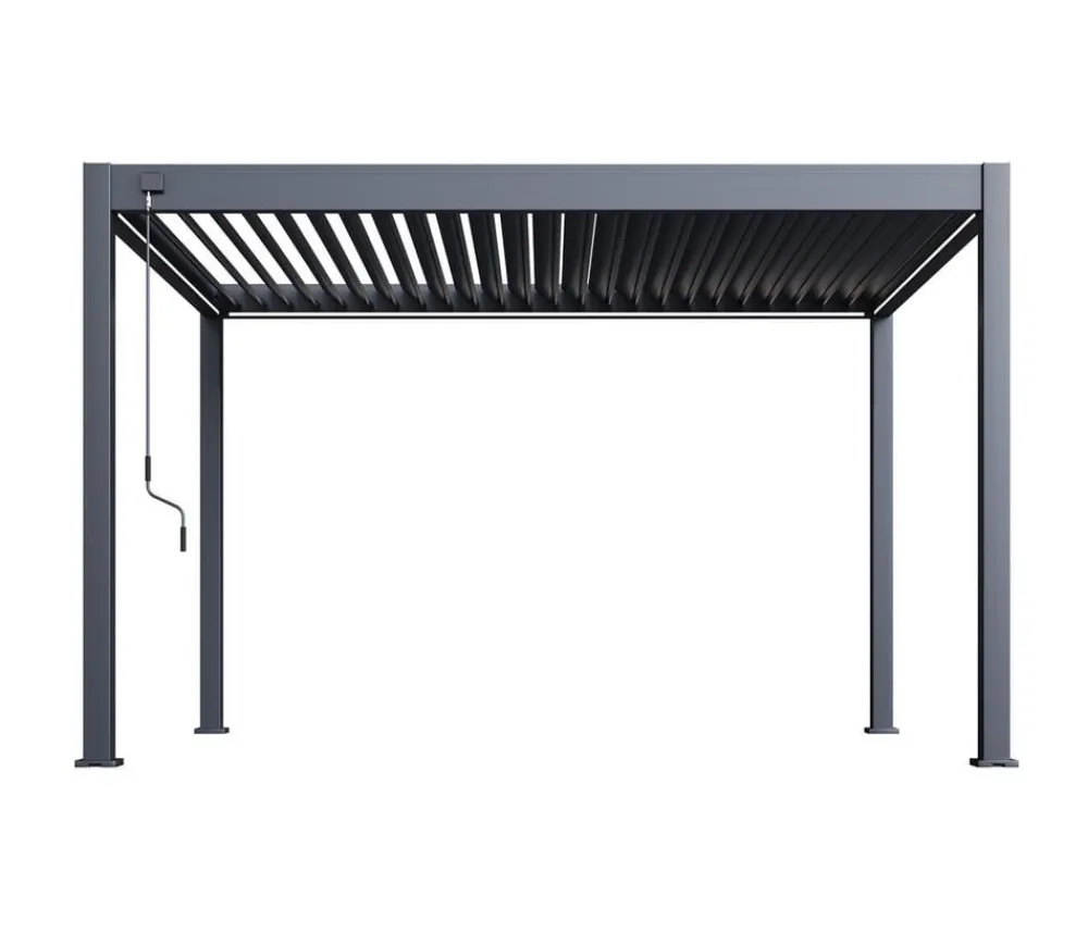 Weide Pavillons > Classic Pergola 3x3,6 inkl. LED, ca. B360/H255/T300 cm